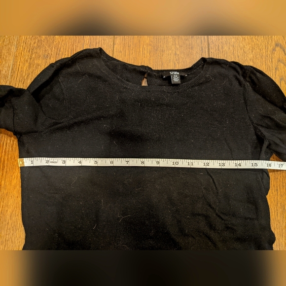 🔴✨Jacob thin knit black sweater size small - Picture 4 of 5